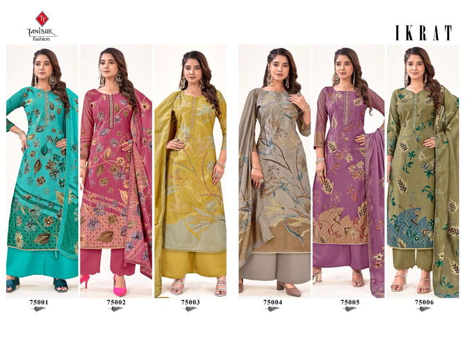 Ikrat By Tanishk Embroidery Digital Printed Suits Wholesale Clothing Distributors In India